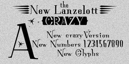 New Lanzelott Font Poster 3