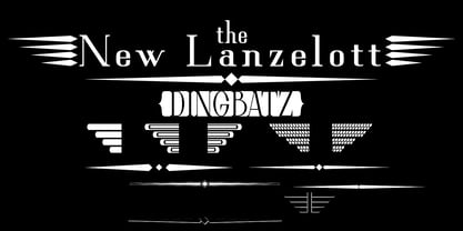 New Lanzelott Font Poster 4