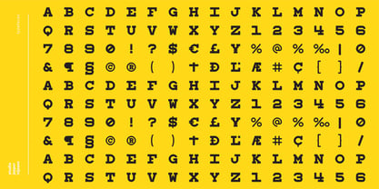 WBP Sight Font Poster 5