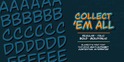 Collect Em All BB Font Poster 1