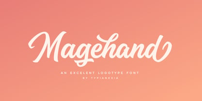 Magehand Font Poster 9
