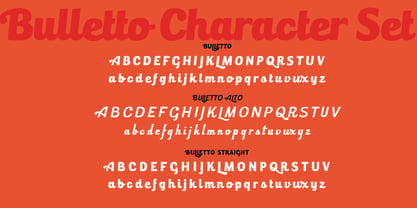 Bulletto Font Poster 10