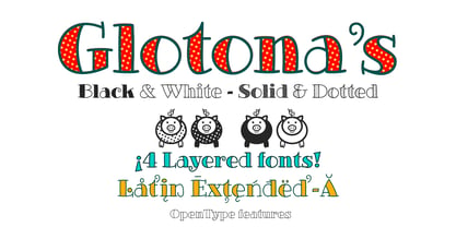 Glotona Font Poster 1