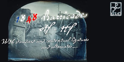 1848 Barricades Police Poster 1