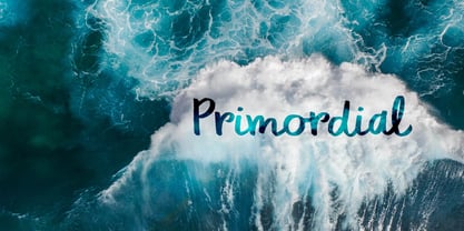 Primordial Font Poster 6