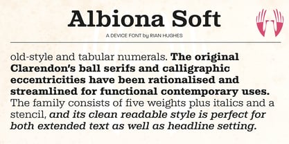 Albiona Soft Font Poster 5