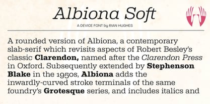 Albiona Soft Font Poster 4