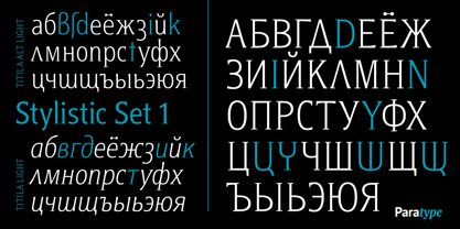 Titla Font Poster 5