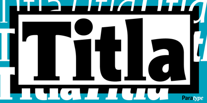 Titla Font Poster 1