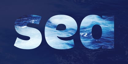 Sea Font Poster 3