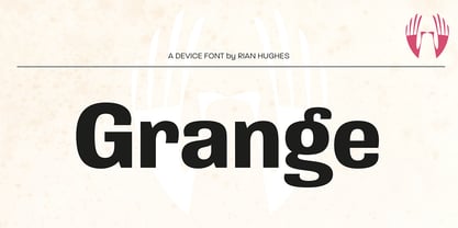 Grange Font Poster 2