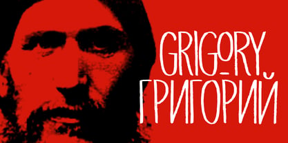 Grigory Font Poster 6