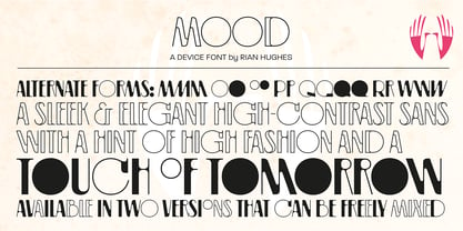 Mood Font Poster 3