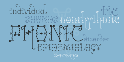 Tourette Font Poster 7