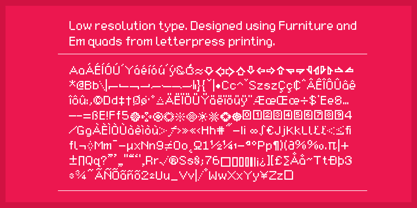 Furniture Type Font Poster 4