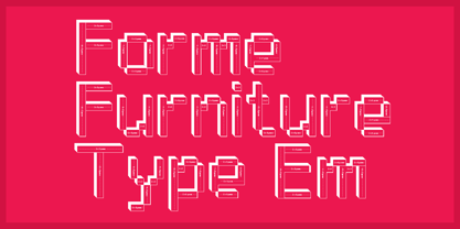 Furniture Type Font Poster 7