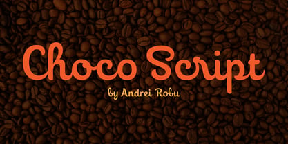 Robu Choco Script Font Poster 1