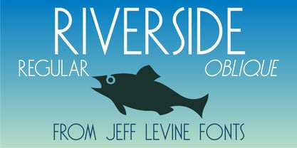 Riverside JNL Font Poster 1