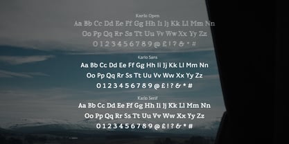 Karlo Font Poster 3