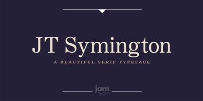 JT Symington Font Poster 7