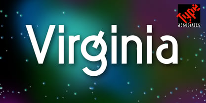 Virginia Font Poster 2