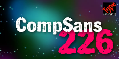 Comp Sans 226 Font Poster 2