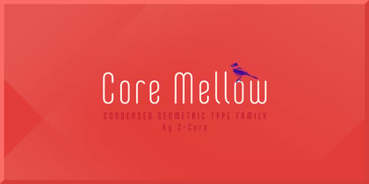 Core Mellow Font Poster 1