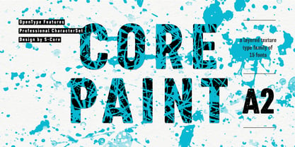 Core Paint Fuente Póster 2