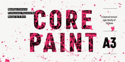 Core Paint Fuente Póster 3