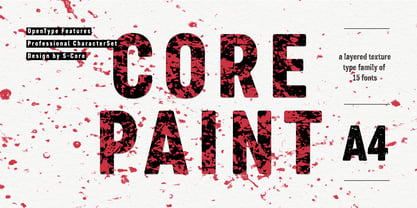 Core Paint Font Poster 4