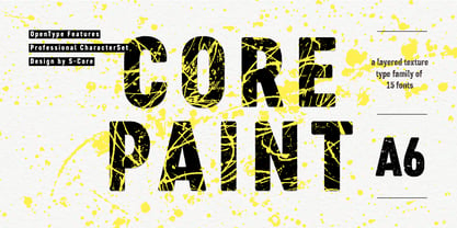 Core Paint Font Poster 5