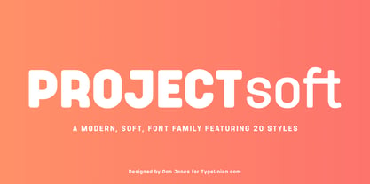Project Soft Font Poster 8