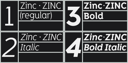 Zinc Fuente Póster 3