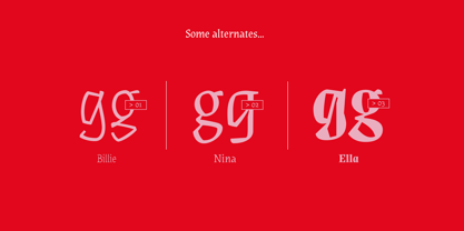 Sincopa Font Poster 4