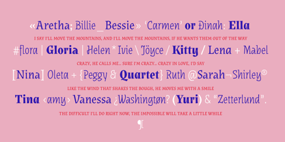 Sincopa Font Poster 3