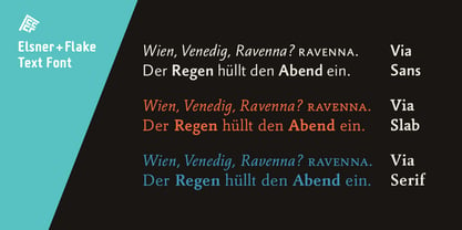 Vianova Serif Pro Font Poster 8