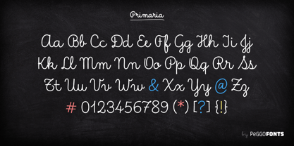 Primaria Font Poster 7