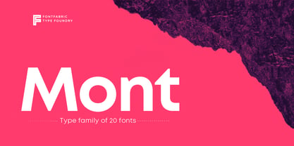 Mont Font Poster 10