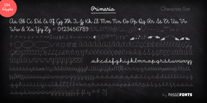 Primaria Font Poster 17