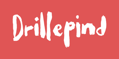 Drillepind Font Poster 6