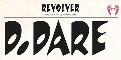 Revolver Font Poster 4