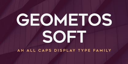Geometos Soft Font Poster 1