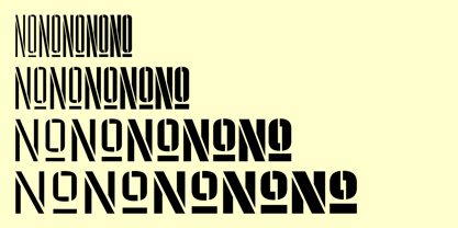 Pressio Stencil Font Poster 8