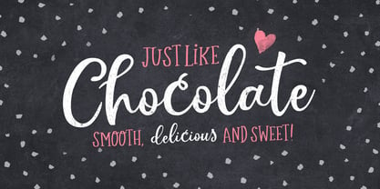 Simply Sweet Font Poster 11
