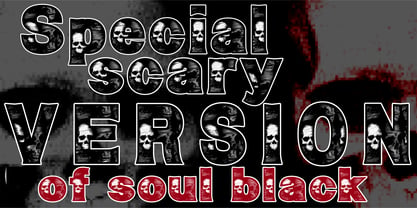 Soul Skull Fuente Póster 3