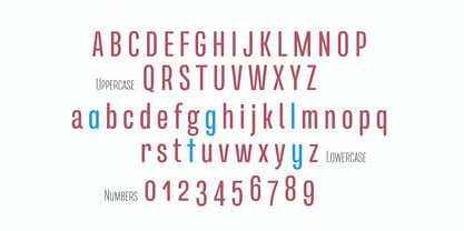 Naratif Condensed Font Poster 4