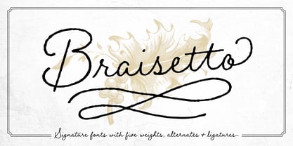 Braisetto Font Poster 1