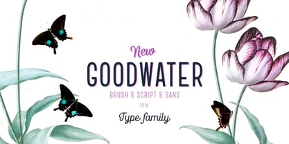 Goodwater Font Poster 10