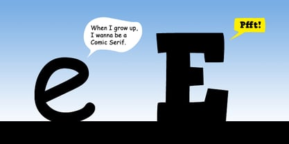 HVD Comic Serif Pro Font Poster 3