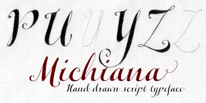 Michiana Pro Font Poster 5